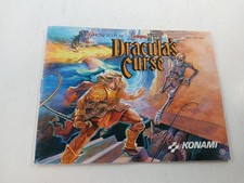 Castlevania 3 III Dracula's Curse Nintendo NES, 1990  Manual Only - READ