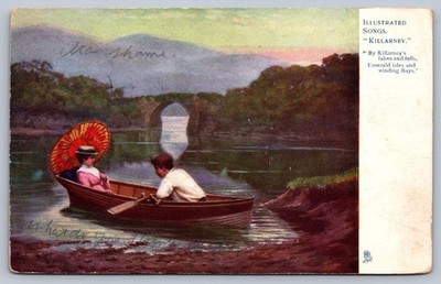 Postcard Killarney, Ireland By Killarney's Lakes and Fells Raphael Tuck 1906