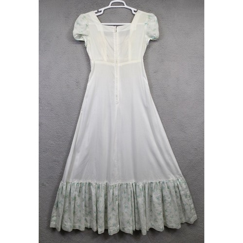 Vintage Prairie Maxi Dress XS Cottagecore 60s 70s Boho 2 Piece Layered, Size XS, $69.99 - Photo 8