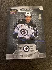 2023-24 Upper Deck Engrained Ebony Josh Morrissey /49 Winnipeg Jets 
