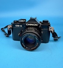 Chinon CE-4 35mm SLR Film Camera With 50mm F/1.9 lens - Tested