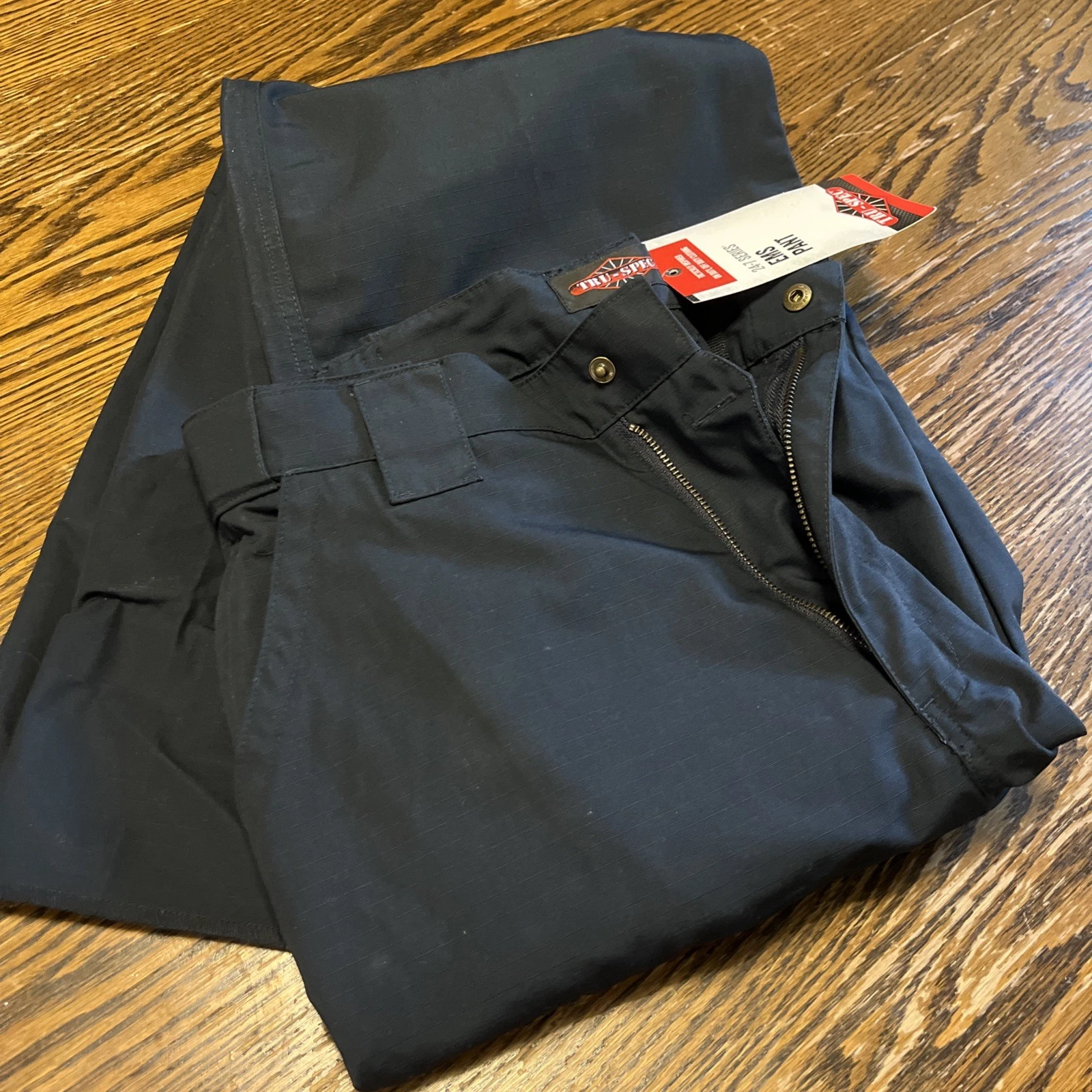 TRU-SPEC 24-7 EMS Pants for Men Navy, Size 32 Unhemmed