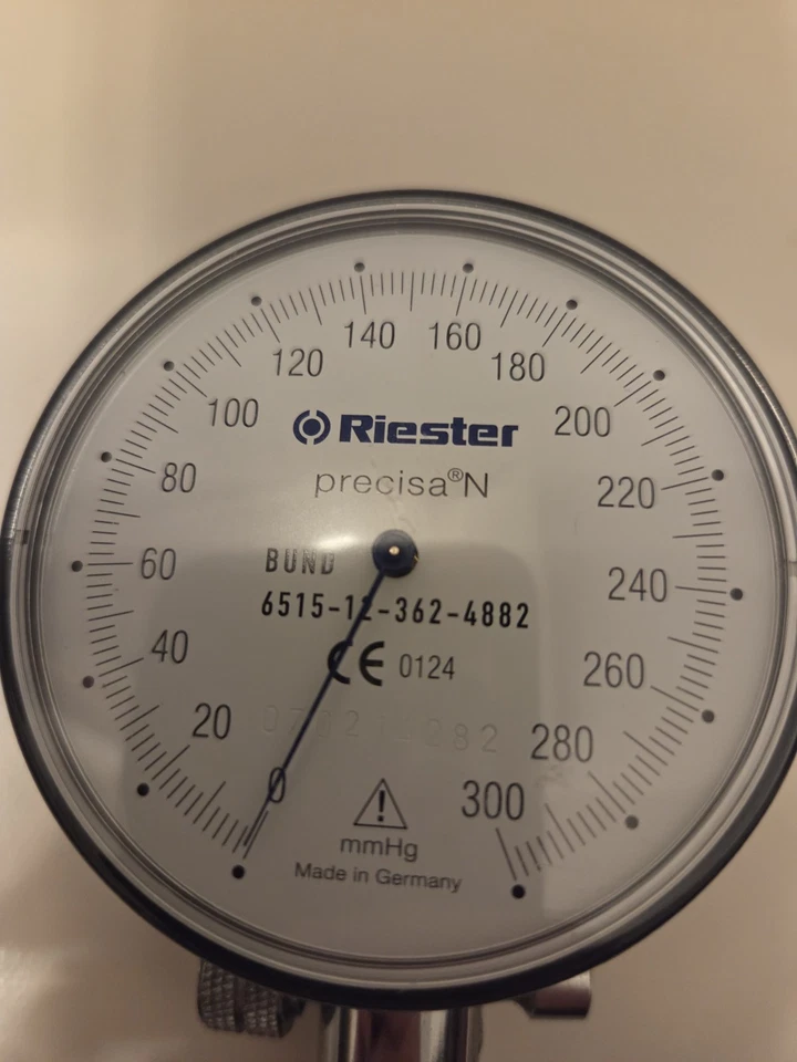 Riester Blutdruckmessgerät precisa N, schwarz, mit 1-Schlauch - Bild 2 von 4