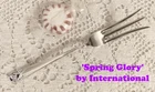 Spring Glory (1942) ~ 4 5/8" Lemon Fork / Server ~ International Sterling ~ 11+g