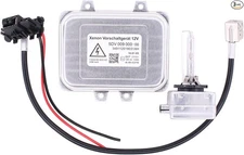 Xenon Headlight Ballast Control Unit Module with Igniter Harness and D1S Bulb fo