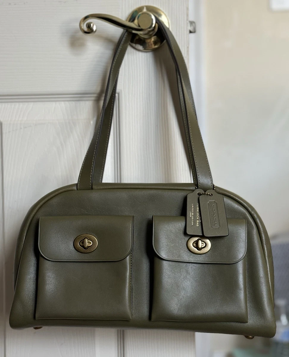 Coach Turn Lock Satchel/Top Handle Bag Handbags & Bags for Women