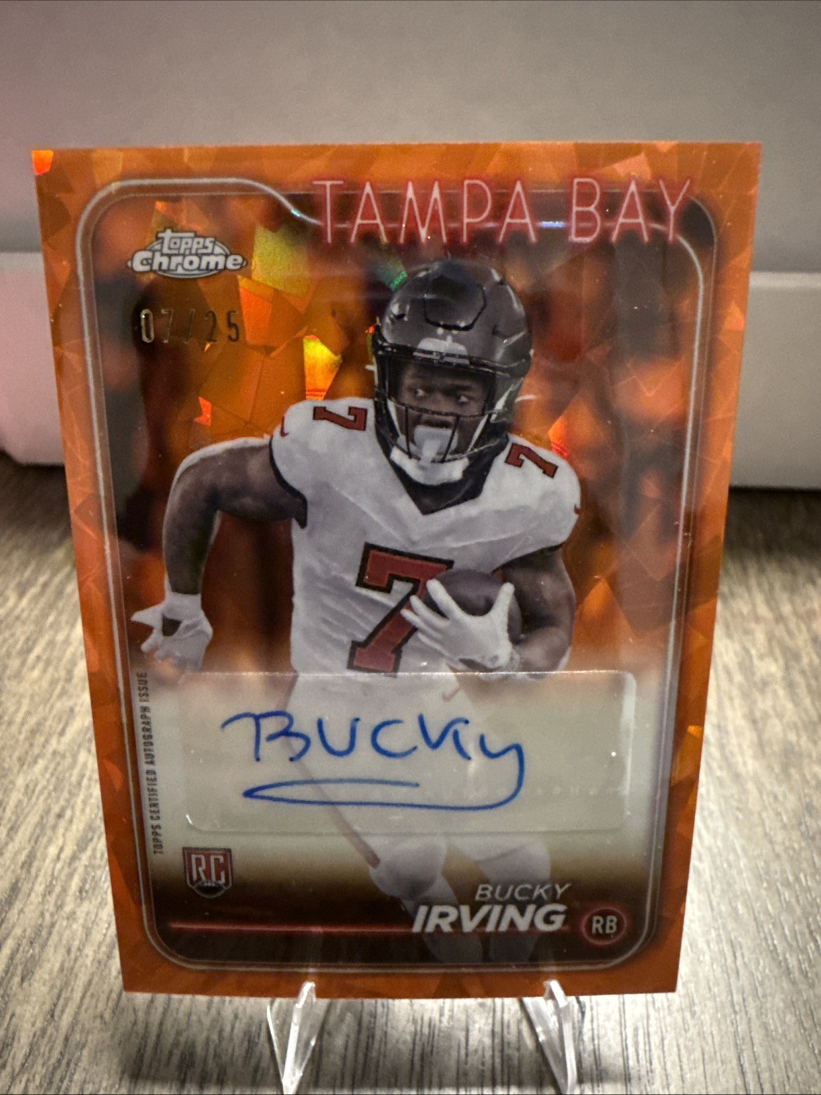 2024 Topps Chrome Sapphire Edition - Rookie Autographs Bucky Irving #RA-BIR...