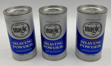 Lot of 3 Magic Shaving Powder Regular Strength 5oz SoftSheen Carson New