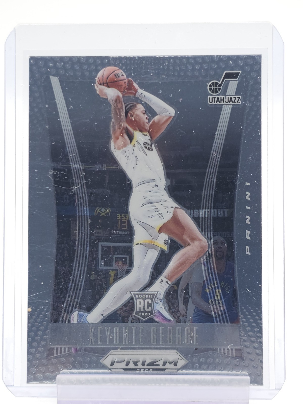 KEYONTE GEORGE 2023-24 PANINI PRIZM DECA ROOKIE #179 UTAH JAZZ Q5908