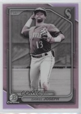2024 Bowman Draft Chrome Pearl Refractor Dawel Joseph #BDC-170 0m7x