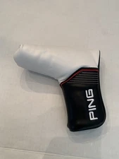 New Ping White/Black/Red Blade Putter Head cover