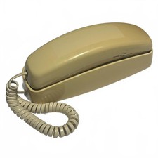 Vintage Trimline 230 Telephone Beige/Cream/Tan - Lucent Technologies Untested 