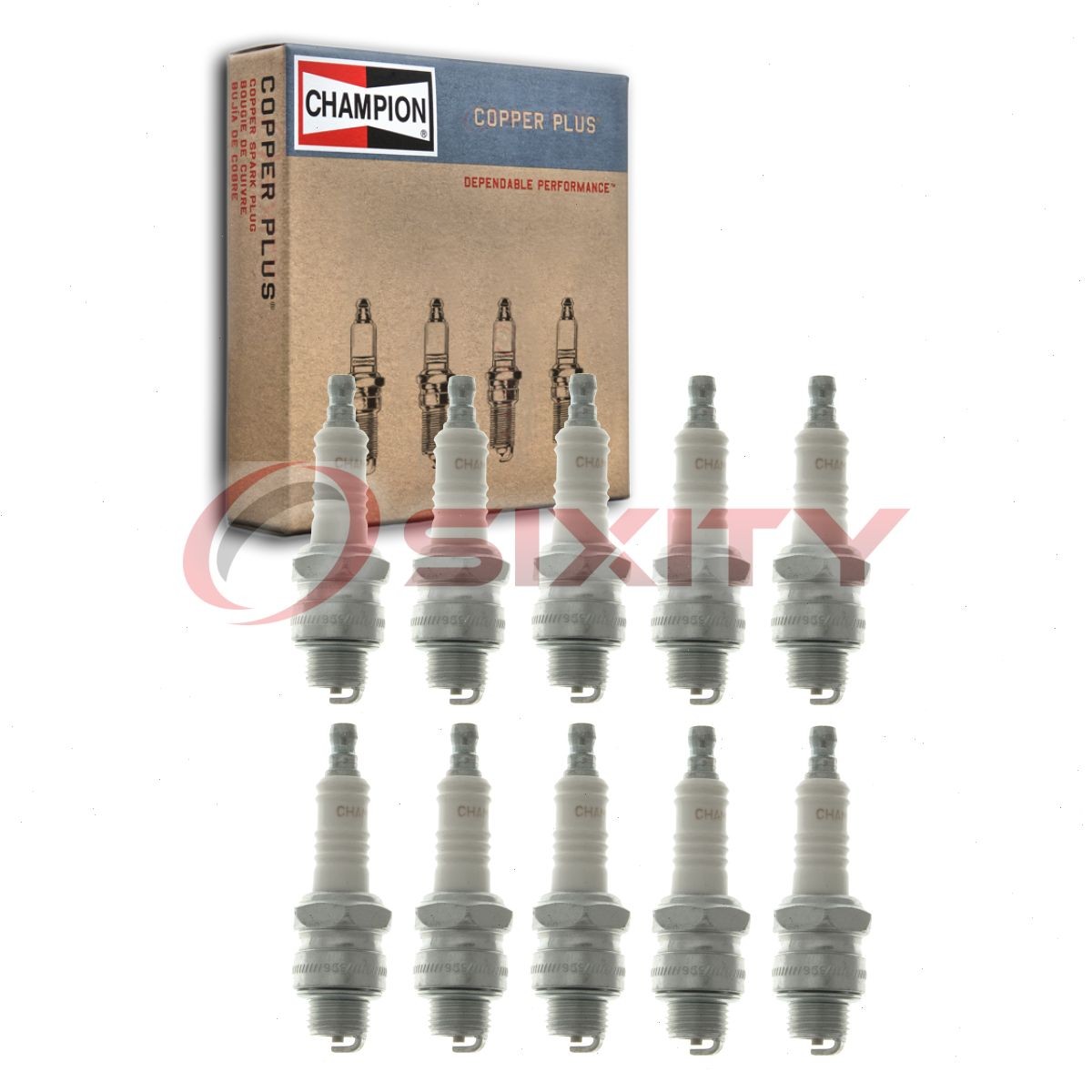 10 pc Champion Copper Plus 825 Spark Plugs for W5EC W5E W4E2 W31SU W27SU ks