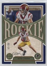 2022 Panini Legacy Rookies Blue 45/50 Drake London #151 8gd