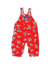 vintage OshKosh B'gosh red corduroy "Mice at Work" or "Construction Crew"