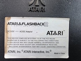 Atari Flashback 2 Classic Game Console 2 Controllers, Uses 9v Power, Plug & Play