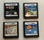 Nintendo DS Games Lot Of 4 Lego And Phineus And Ferb Cartridges Only Used Tested