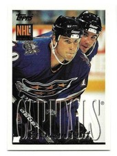 BRENDAN WITT 1995-96 TOPPS ROOKIE CARD NEAR MINT CONDITION. rookie card picture