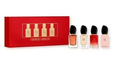 Giorgio Armani Sì Iconic Christmas 7ml Miniature Discovery Set for Her -UK Stock