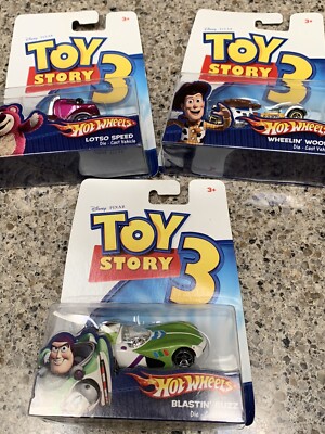 Disney Pixar Toy Story 3 Hot Wheels Lotso Speed Blastin Buzz