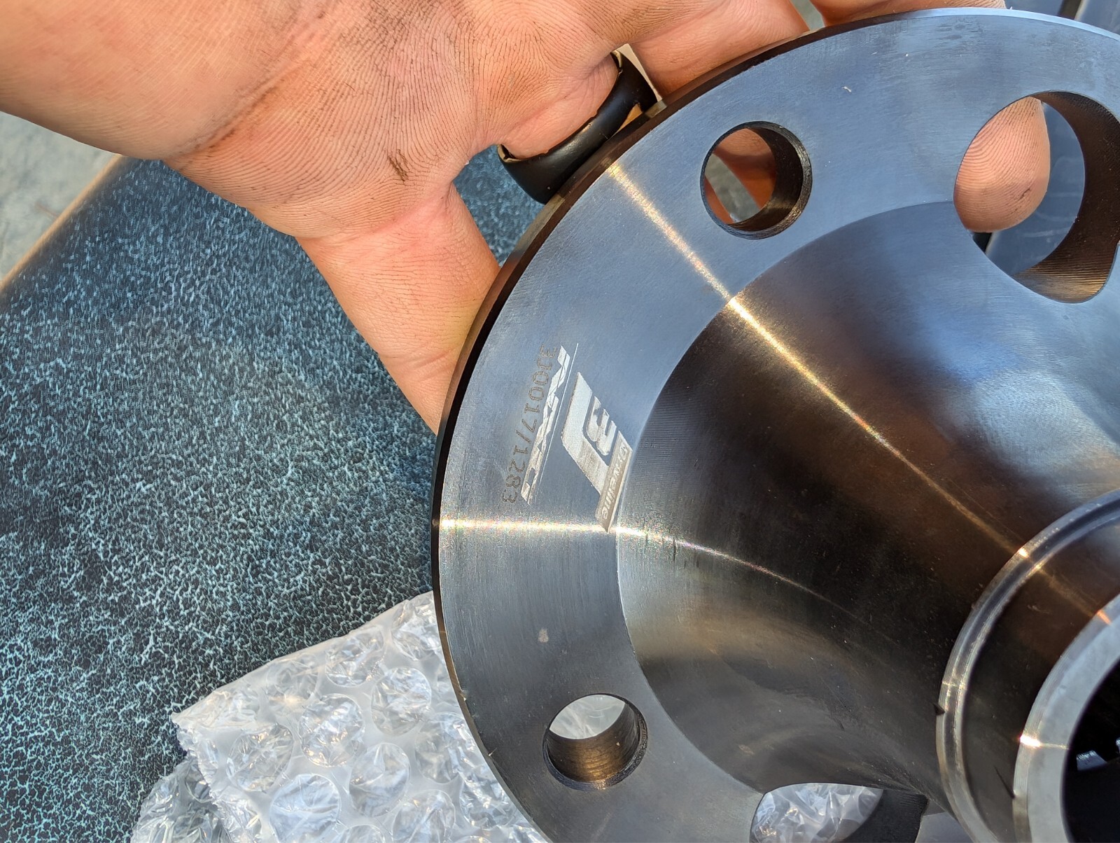 Ford/Lotus Cortina MK1 axle flange/halfshaft flange for English axle