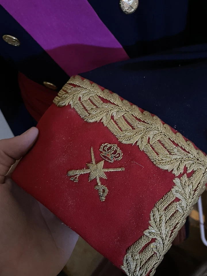 Hermoso Uniforme De General Guardia Civil De Gran Gala Completo - Imagen 3 de 4