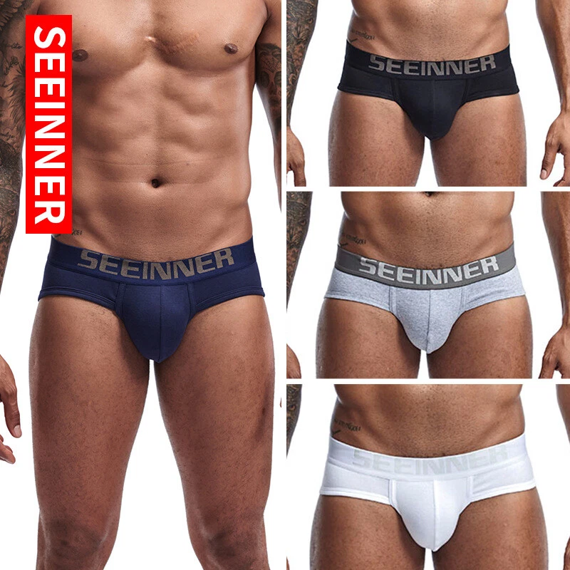 nsendm Mens Underpants Adult Male Underpants Full Briefs Mens Warm