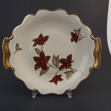 Weimar Porzellan Sybille Zierschale mit Griffen Porzellan Gold Ø 32 cm