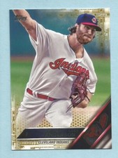 2016 Topps Baseball Update GOLD Cody Anderson US264 Cleveland Indians