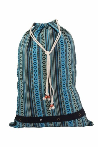 Grande borsa borsone spaziosa 23""X35"" cordino resistente per bucato/tracolla - Foto 11 di 24