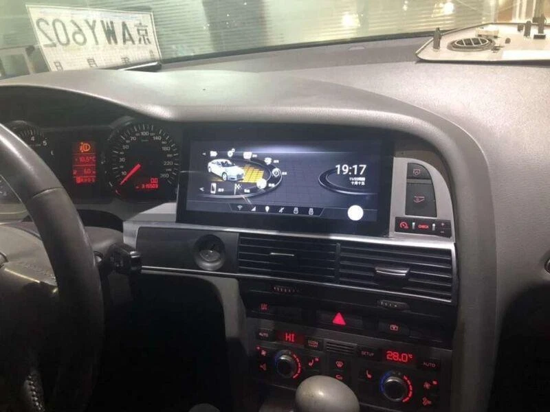 10.2" Android Navigation Car Gps Stereo Radio Wifi Carplay For Audi A6 C6 S6 Mmi - Image 3 of 4