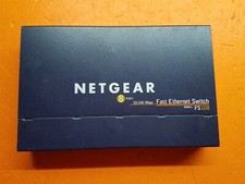                 Netgear FS108 v2 8 Port 10/100M Fast Ethernet Switch NO AC Adapter