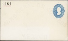 MÉXICO, 1881. Sobre E9, Tehuacán 10, como nuevo