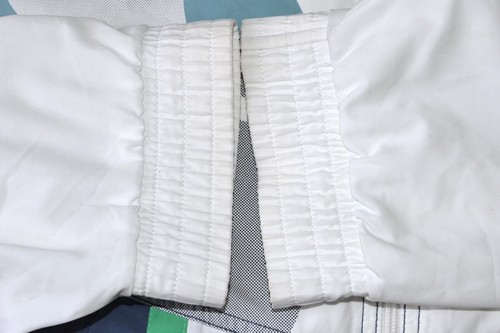 TENNIS ITALIANO 1990'S VINTAGE LOTTO JACKET JERSEY WHITE SIZE L ADULT - 第 3/9 張圖片