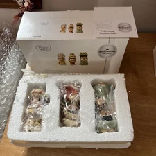 Precious Moments 199303 Following Yonder Star Nativity 3 Wise Men Hallmark 