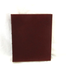 Graphic Image Album 8x10 Leather Cover Bound Dry Mount Clay