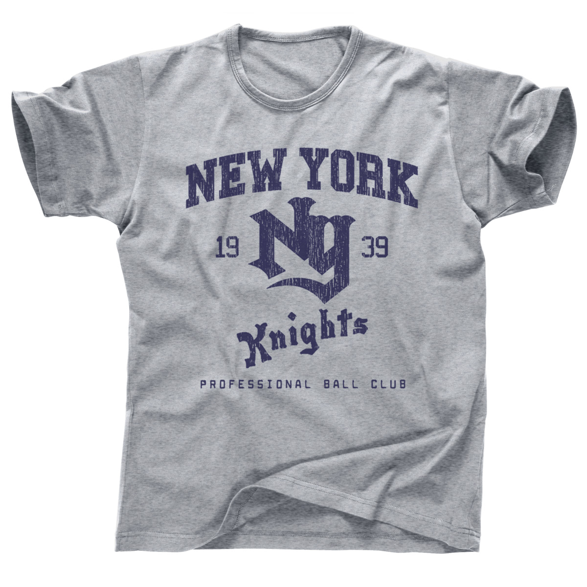  Men's Roy Hobbs New York Knights The Natural Movie Baseball  Jerseys Grey (S) : Clothing, Shoes & Jewelry