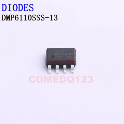 10PCSx DMP6110SSS-13 SO-8 DIODES Transistors #E1*