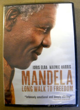 Idris Elba Naomie Harris MANDELA LONG WALK TO FREEDOM DVD Factory-Sealed NM qq