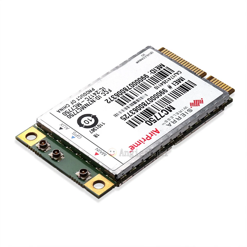 Sierra AirPrime MC7750 HSPA+LTE EV-DO 4G Module PCIE Wireless WWAN Card Verizon - Image 3 of 4