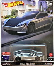 Hot Wheels 2022 Car Culture - Tesla Roadster - American Scene 5 Hot Wheels 2022 Car Culture - Tesla Roadster - American Scene 5