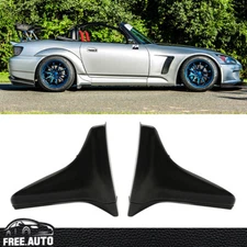 Fits 00-09 Honda S2000 AP1 AP2 OE Style 4PCS Sides Skirt Guard Strakes Splash PU