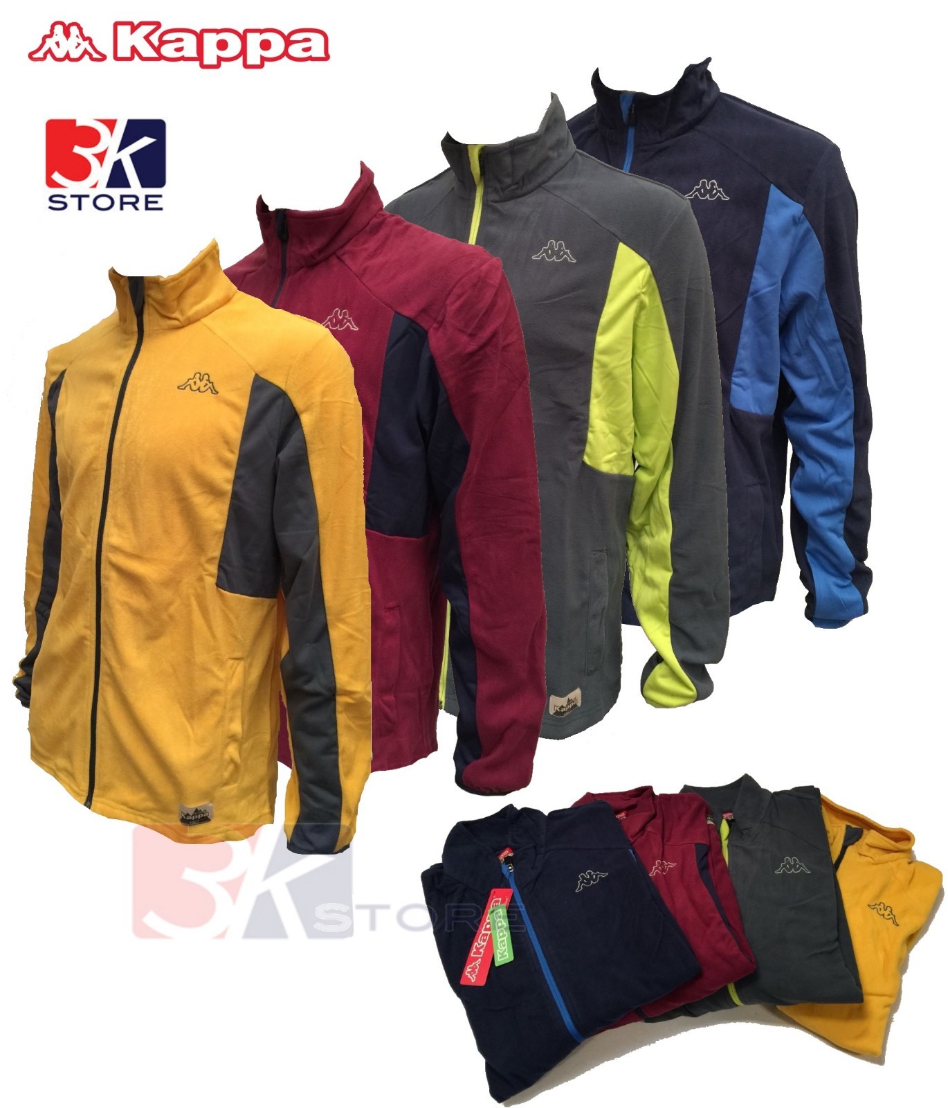 Microfleece KAPPA Man Full zip polar Microfleece KAPPA Man Full zip polar