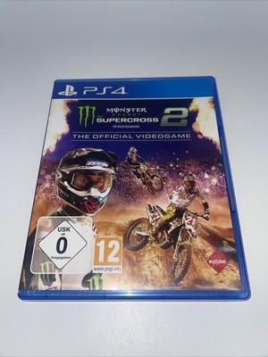 Monster Energy Supercross 2: The Official Videogame - Ps4 - Playstation 4  Top