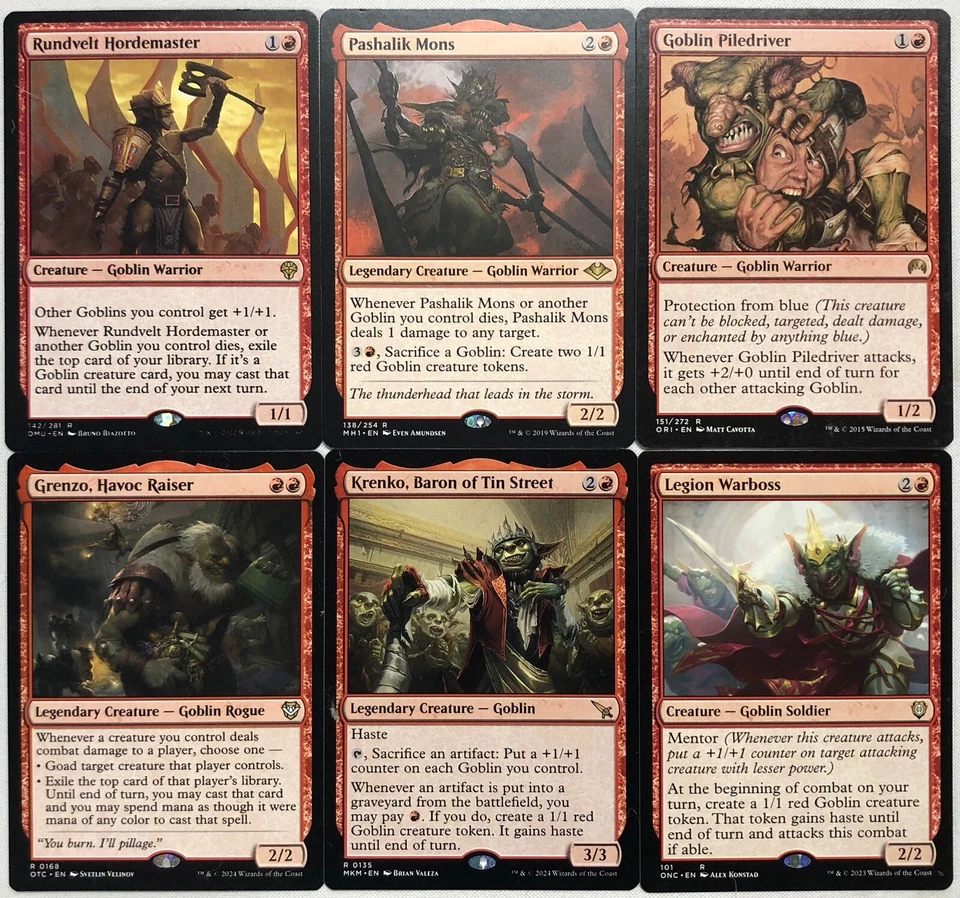 EDH Goblin Deck - Commander MTG Magic the Gathering - Image 2 of 4