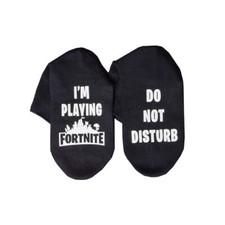 Gamer Socks Video Game Grippy Fun Boys Cheap Fort Gift Playing Grip Kid Nite