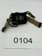 1/6 Scale -DID- A80150- WWII US Gas Mask Bag & Flotation Belt -AS IS -Set 0104