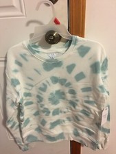 BRAND NEW WOMEN'S SIZE SMALL TIME AND TRU TIE-DYE SWEATSHIRT