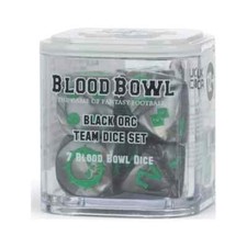 Black Orc Team Dice Set Blood Bowl GW Games Workshop New Sealed