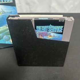Silent Service - Nintendo Entertainment System (NES) CIB Working/Tested